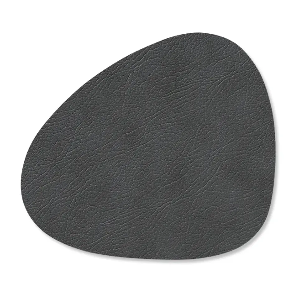 Coasters^LIND DNA Cloud-Nupo coaster reversible curve 1 pcs, anthracite-pastel green GreyGreen