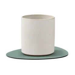 Coasters^LIND DNA Cloud-Nupo coaster reversible curve 1 pcs, anthracite-pastel green GreyGreen