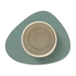 Coasters^LIND DNA Cloud-Nupo coaster reversible curve 1 pcs, anthracite-pastel green GreyGreen