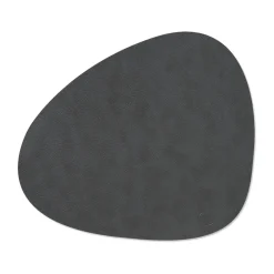 Placemats^LIND DNA Cloud-Nupo placemat reversible curve L 1 pcs, anthracite-pastel green GreyGreen