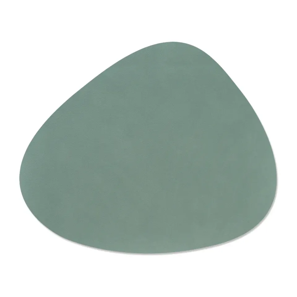 Placemats^LIND DNA Cloud-Nupo placemat reversible curve L 1 pcs, anthracite-pastel green GreyGreen