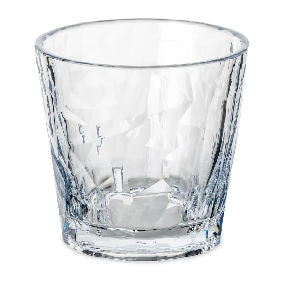 Plastic Glasses^Koziol Club No. 22 tumbler glass plastic 25 cl 2-pack, Crystal clear Transparent