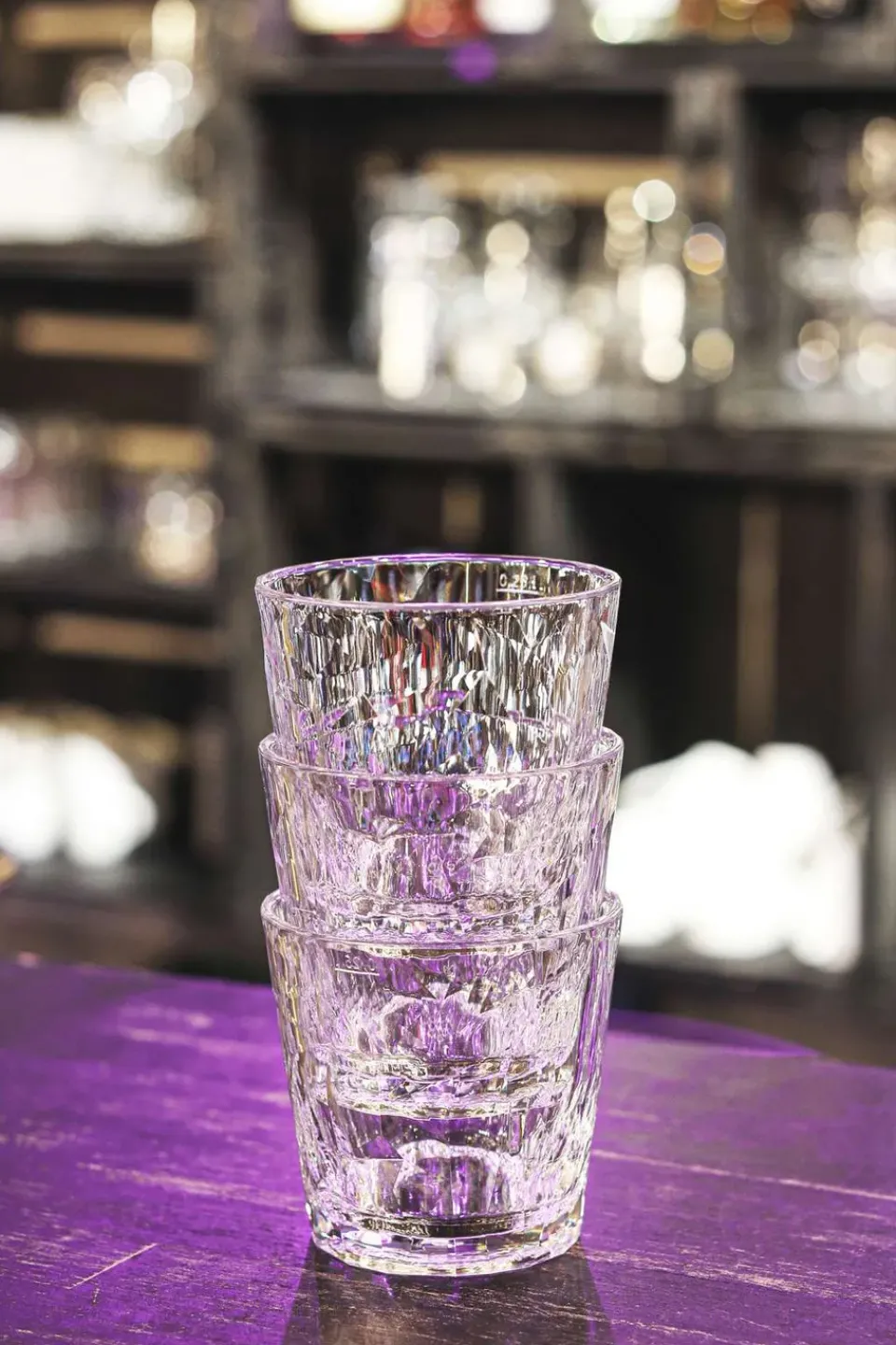 Plastic Glasses^Koziol Club No. 22 tumbler glass plastic 25 cl 2-pack, Crystal clear Transparent