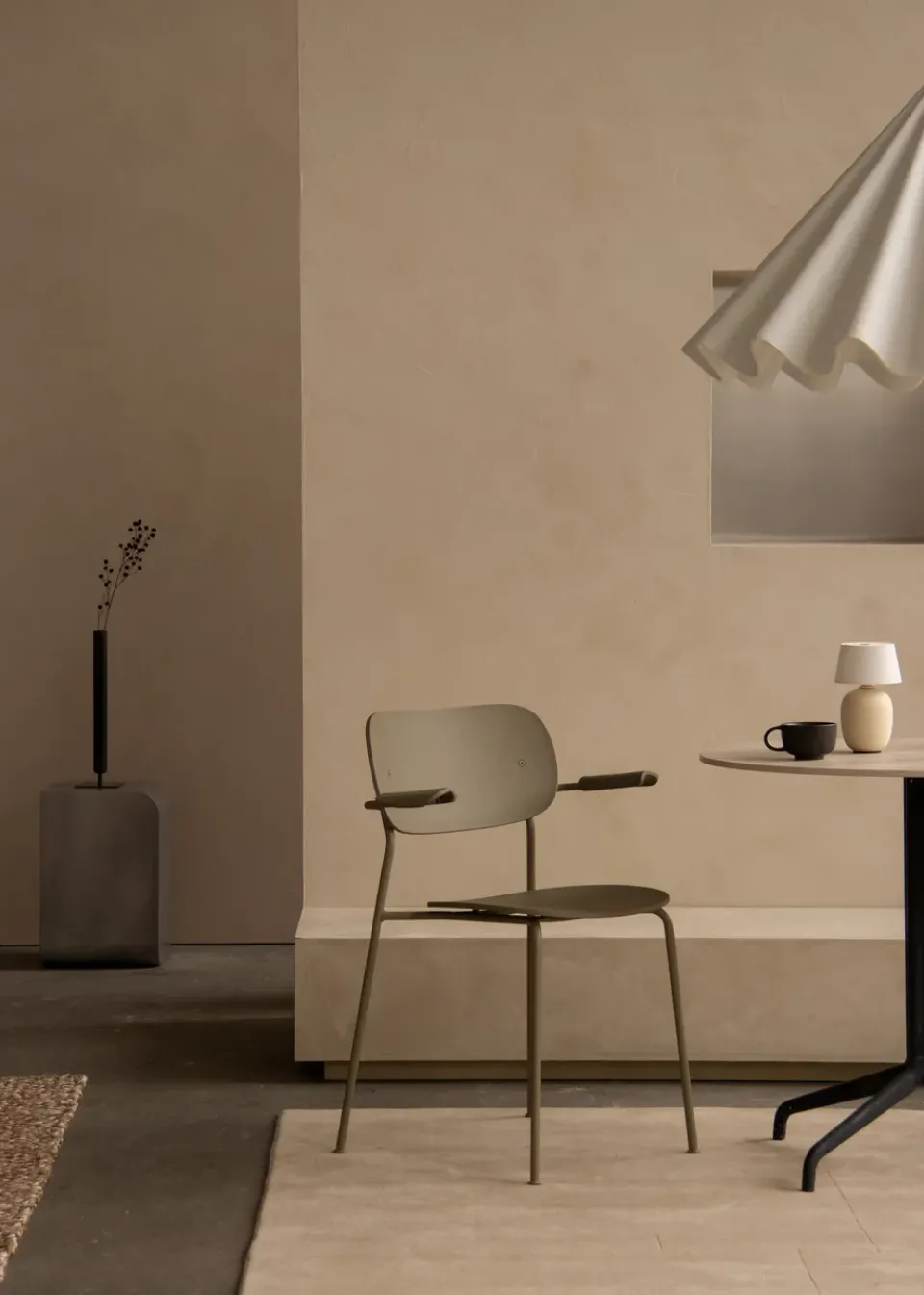 Seating|Balcony Furniture^Audo Copenhagen Co Chair chair, Olive Beige
