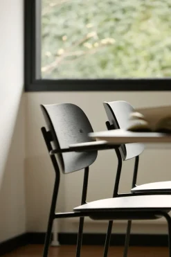 Audo Copenhagen Co dining chair legs, oak Black