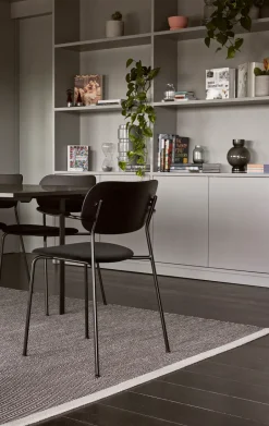 Audo Copenhagen Co dining chair legs, oak Black