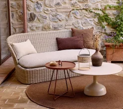 Garden Sofas & Garden Benches|Outdoor Lounge Furniture^Cane-line Coast 2,5 seat sofa, Sand (Flat Weave) Beige