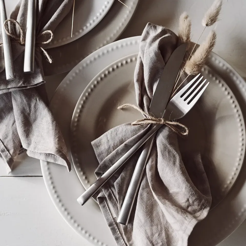 Online Scandi Living Coast cutlery 24 pieces, Silver Silver-coloured