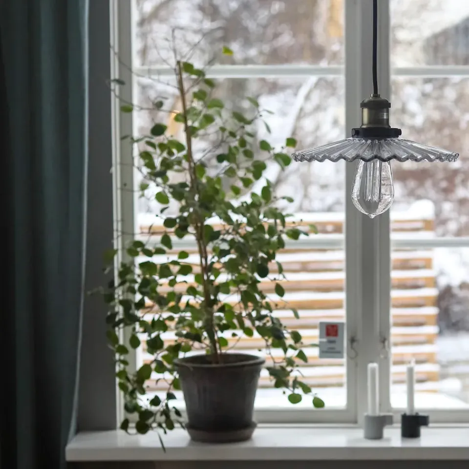 Pendant Lamps^Globen Lighting Cobbler pendant lamp Ø25 cm, clear Transparent