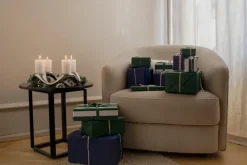 Advent Candle Holders^Georg Jensen Cobra candle sticks Ø33 cm, Stainless steel Silver-coloured