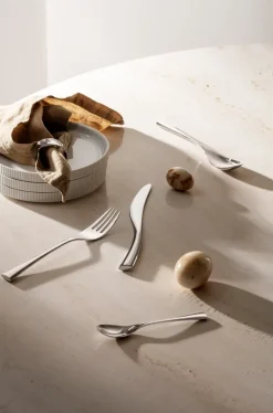 Outlet Georg Jensen Cobra cutlery 8 pieces, Stainless steel Silver-coloured