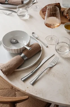 Outlet Georg Jensen Cobra cutlery 8 pieces, Stainless steel Silver-coloured