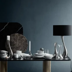Wine Carafes & Decanters^Georg Jensen Cobra pitcher stainless steel, 1.2 l GreySilver-coloured