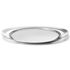 Discount Georg Jensen Cobra serving tray, stainless steel Silver-coloured