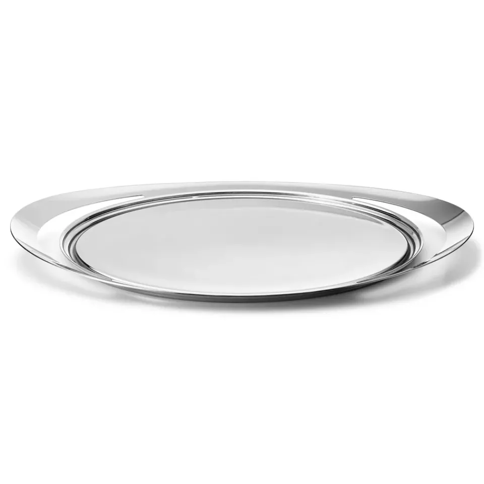 Discount Georg Jensen Cobra serving tray, stainless steel Silver-coloured