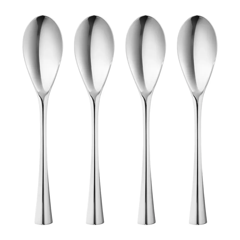 Georg Jensen Cobra teaspoon 4-pack, Stainless steel Silver-coloured