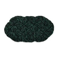 Best HAY Coco doormat 40x80 cm, Swirl black Multi