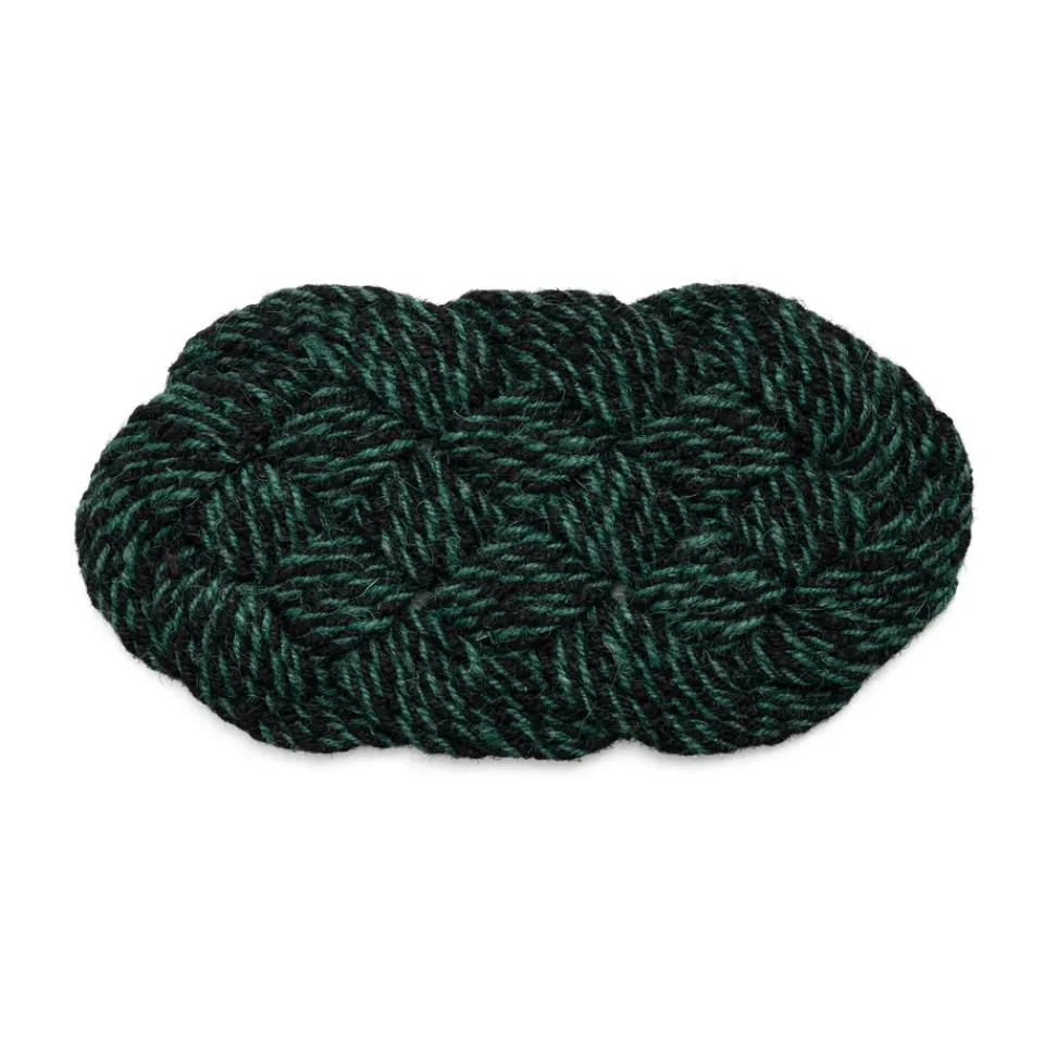Best HAY Coco doormat 40x80 cm, Swirl black Multi