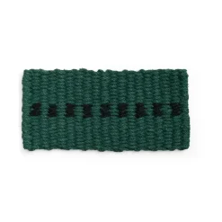 Outlet HAY Coco Dot doormat, Dark green-black Multi