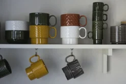 Glögg & Mulled Wine Mugs|Espresso Cups^Sagaform Coffee & More espresso cup 4-pack, Green