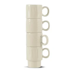 Hot Sagaform Coffee & More espresso cup 4-pack, Beige
