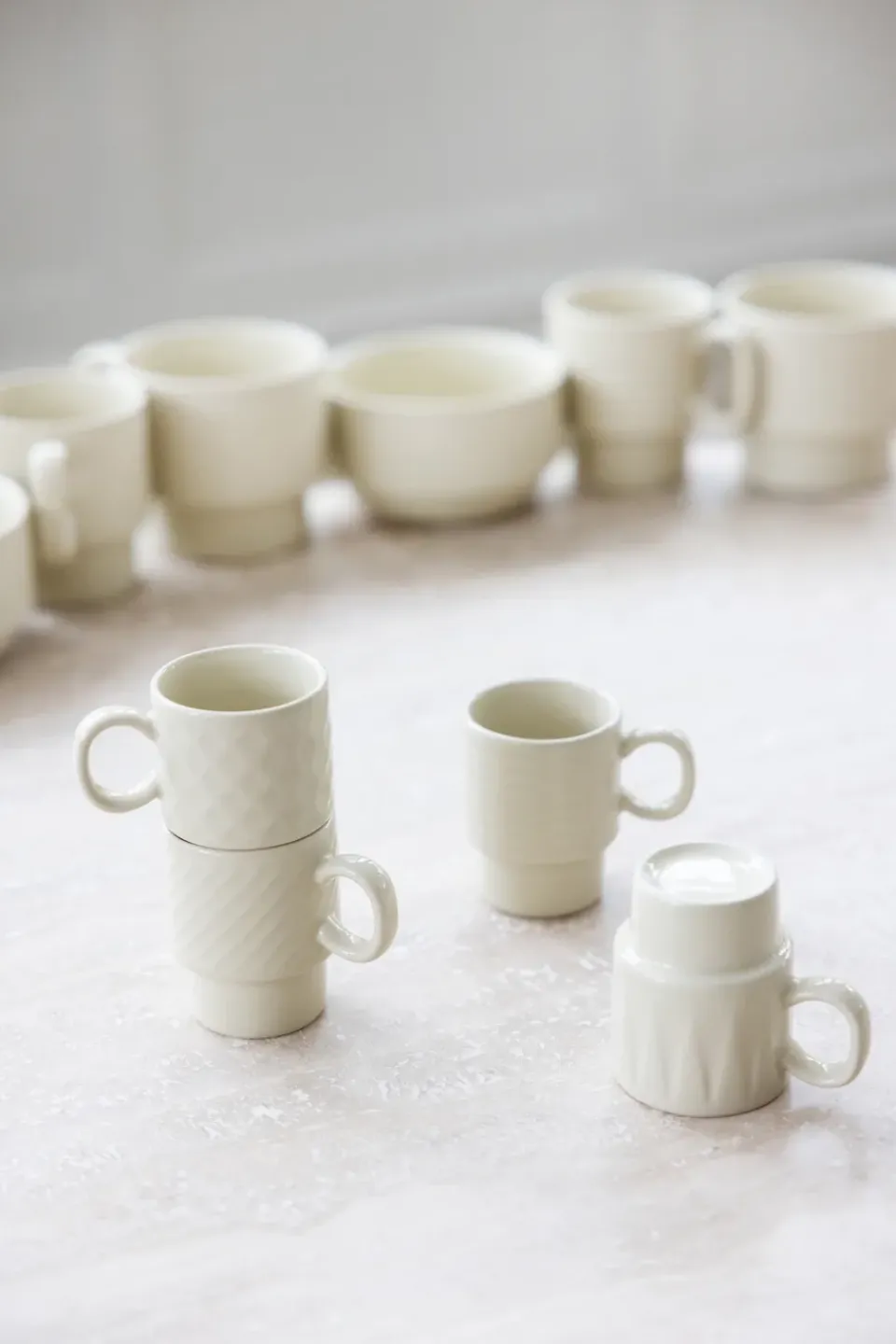 Hot Sagaform Coffee & More espresso cup 4-pack, Beige
