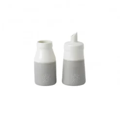 Milk Jugs^Royal Doulton Coffee Studio milk and sugar set, white-grey GreyWhite