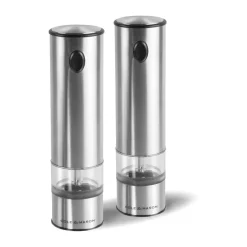Salt & Pepper Grinders^Cole & Mason Electric Salt & Pepper Grinder 21 cm, Clear Transparent