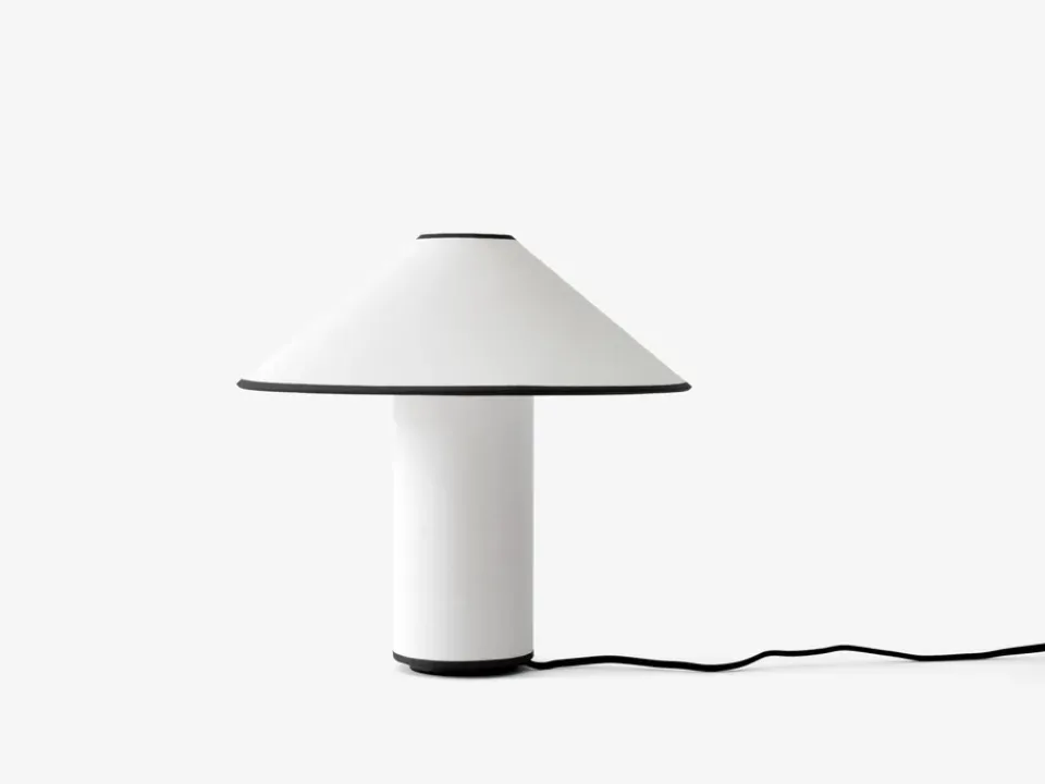 Desk Lamps^&Tradition Colette ATD6 table lamp, Black & White WhiteBlack