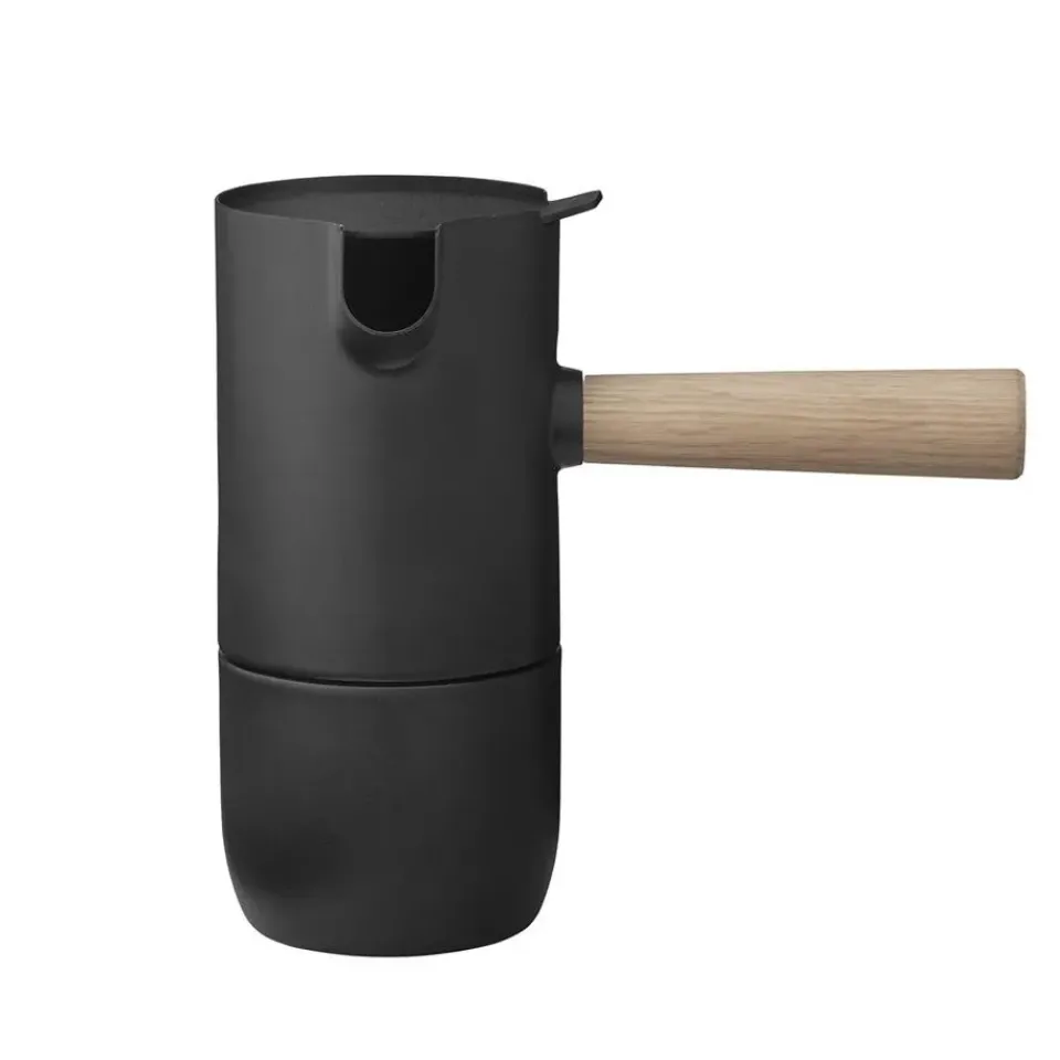 Best Stelton Collar espresso maker, Black