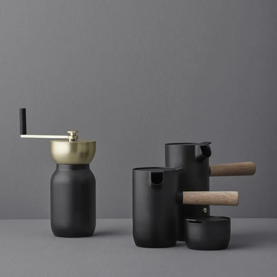 Best Stelton Collar espresso maker, Black