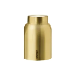Hot Stelton Collar vacuum cork, brass Gold-coloured