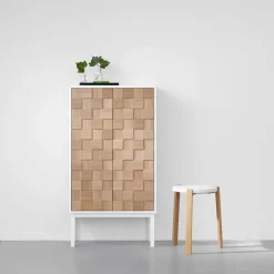 New A2 Collect 2016 cabinet, oiled oak- White