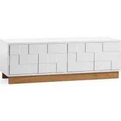 Best A2 Collect 2010 media bench, – oak base White