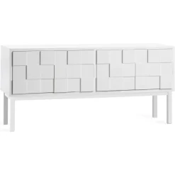 Discount A2 Collect 2010 media bench with leg, leg White