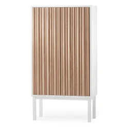 Best A2 Collect cabinet 2013 oak, White leg Brown