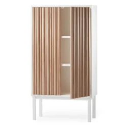 Best A2 Collect cabinet 2013 oak, White leg Brown