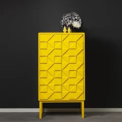 Outlet A2 Collect cabinet 2011, Yellow White