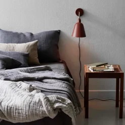 Cotton Blankets & Throws^&Tradition Collect cotton throw SC33 260x260 cm, cloud & milk (beige-white) BeigeWhite