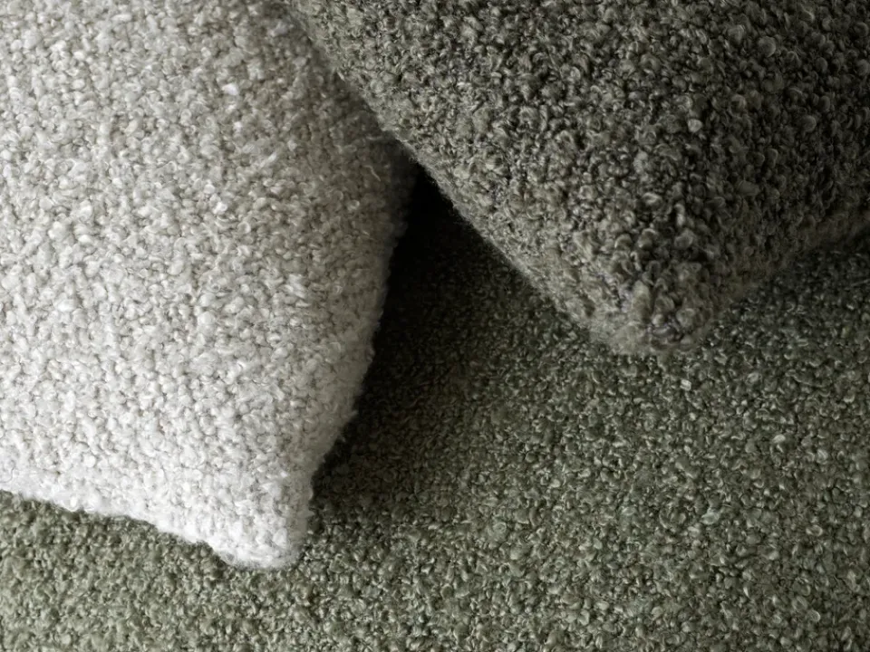 Hot &Tradition Collect cushion SC28 Soft Boucle 50x50 cm, Moss Green