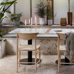 Candle Holders^&Tradition Collect SC57 candle sticks, brass Gold-coloured
