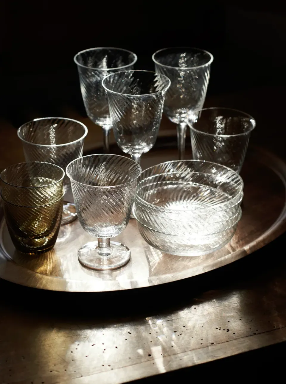 Fruit Bowls|Dessert Bowls^&Tradition Collect SC82 glass bowl 14 cm, Clear Transparent