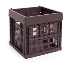 Discount HAY Colour Crate Cube 29.5x29.5 cm, Bordeaux Red