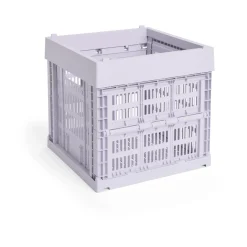 Outlet HAY Colour Crate Cube 29.5x29.5 cm, Lavender Purple