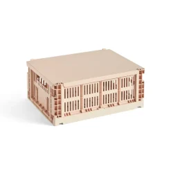 Storage Baskets^HAY Colour Crate lid medium, Powder Pink