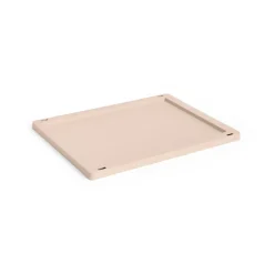 Storage Baskets^HAY Colour Crate lock plastic medium, Powder Beige