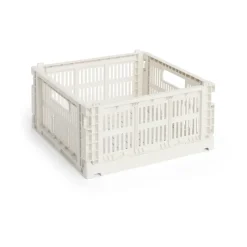 Clearance HAY Colour Crate M Square 29.5x29.5 cm, Off White