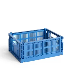 Discount HAY Colour Crate M 26.5x34.5 cm, Electric Blue