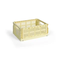 Best HAY Colour Crate M 26.5x34.5 cm, Light Yellow
