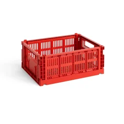 Clearance HAY Colour Crate M 26.5x34.5 cm, Red